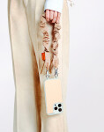 Topologie Bungee Wrist Strap Beige Tech Sateen