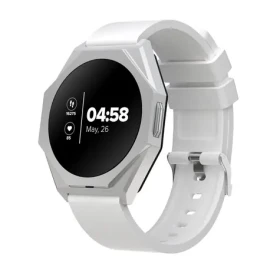 CANYON Otto SW-86 bílá / Chytré hodinky / 1.3" LTPS / snímač tepu / BT 5.1 / IP68 / Android a iOS (CNS-SW86SS)