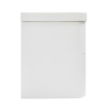 Koupelnová skříňka s umyvadlem SAT Fusion 57,5x53x45 cm bílá matná mat SATFUSION260WU SATFUSION260WU