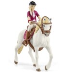 Schleich® Horse Club 42540 Blondýna Sofia s pohyblivými klouby na koni