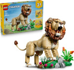 LEGO® Creator 3 v 1 31386 Divoká zvířata: Majestátní lev - LEGO® Creator
