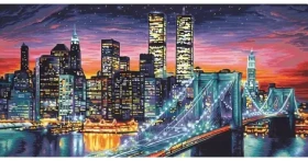 NORIMPEX Diamantové malování Noční New York