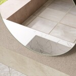 Erga Round, kulaté zrcadlo 40cm, ERG-V01-ROUND-4040-CL