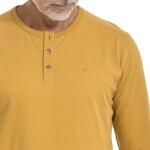 Bushman Pánské henley tričko Willber II, žluté XL