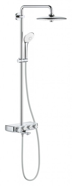 GROHE - Euphoria SmartControl Sprchový set s vanovým termostatem, průměr 26 cm, 3 proudy, chrom 26608000