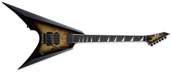 ESP E-II Arrow BM FL Nebula Black Burst