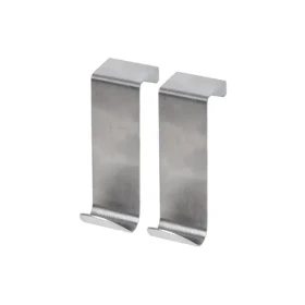 MSV 2 ks závěsných háčků na skříňku / nerezová ocel (3700703913320)