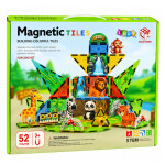 Mamido Magnetická stavebnice Zoo 52 dílků