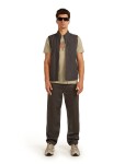 Pánské merino triko s krátkým rukávem ICEBREAKER Mens 150 Tech Lite SS Tee Bear Catch, Flagstone velikost: XL