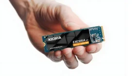 KIOXIA EXCERIA G3 2TB / M.2 2280 / PCIe 5.0 x4 / NVMe 2.0 / QLC / R: 10000 MB/s / W: 9600 MB/s / IOPS: 1600K 1450K (LVC10Z002TG8)