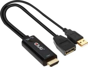 CLUB3D adaptér HDMI (M) na DisplayPort (F) / 4K / 60Hz (CAC-1331)