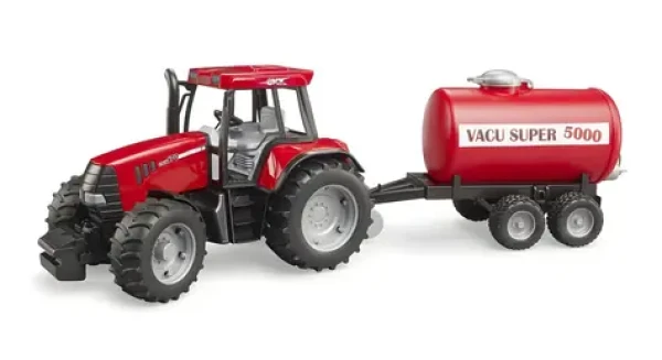 BRUDER Traktor Case IH CVX 170 s cisternovým přívěsem