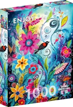 ENJOY Puzzle Vlhovec červenokřídlý