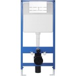 CERANO - Kompletní WC set Profi/Cronus Standard - bílá lesklá - WC tlačítko Line/Bílá - předstěnová instalace - 59,3x38,4 CER-234578