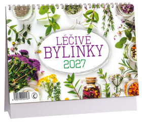 Stolní kalendář 2027 Aria Léčivé bylinky
