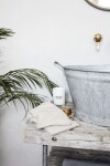 Meraki Nahřívací polštářek Meraki – větší, béžová barva, textil