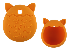 Mamido Silikonové pouzdro na Tamagotchi oranžové