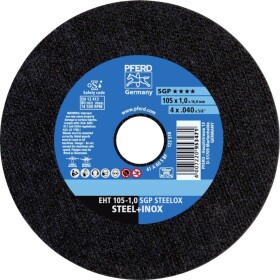 PFERD TOOLS EHT 105-1,0 SGP STEELOX/16,0 61330012 řezný kotouč rovný 105 mm 25 ks nerezová ocel, ocel