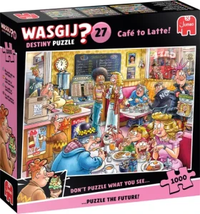 JUMBO Puzzle WASGIJ Destiny 27: Kavárna Latte!