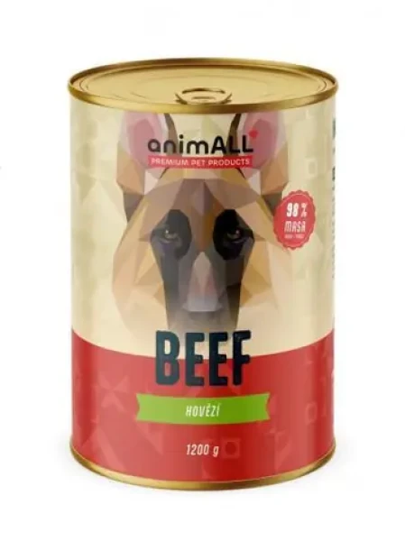AnimALL konzerva Hovězí 1200 g (111734)