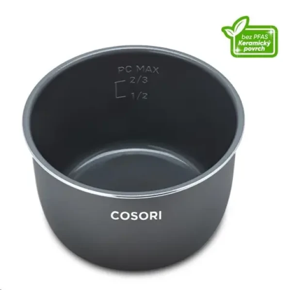 Cosori CMC vnitřní nádoba keramická / Nádoba do multifunkčního hrnce / 5,7 l / Mytí v myčce (CRP-CO601IP-SUS)
