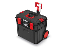 Kufr na nářadí – Kistenberg X BLOCK PRO 50 se zásuvkou (š. 38 cm × d. 54,6 cm × v. 51 cm)
