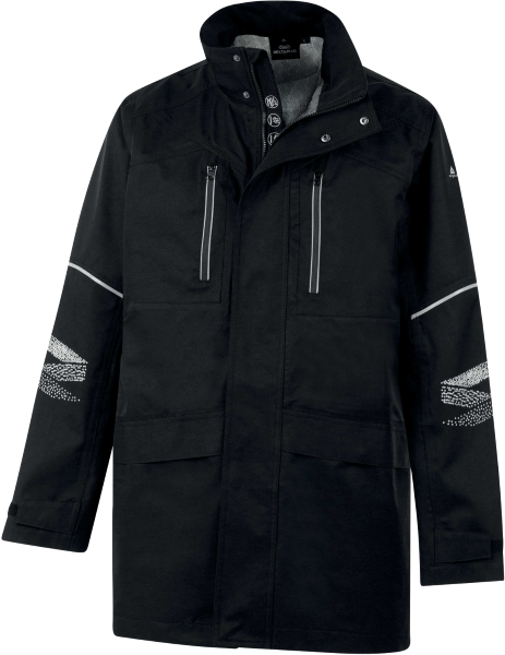 Pracovní parka Delta Plus nepromokavá GRAFIZ Barva: Černá, Velikost: 2XL (GRAFINOXX)