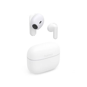 Hama Freedom Light II špuntová sluchátka (In Ear) Bluetooth® bílá Nabíjecí pouzdro mobil