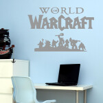 Samolepka World of Warcraft Barva: zelená, Velikost: 100 x 66 cm