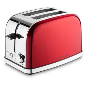 PHILCO PHTA 4006 červeno-stříbrná / Topinkovač / 950 W (8590669285693)