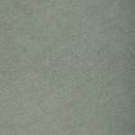 Židle jídelní, zelená látka, šedé kovové nohy