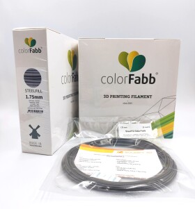 VZOREK 15 METRŮ - METAL filament STEELFILL 1,75 mm ColorFabb
