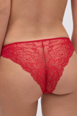 DÁMSKÉ VÁNOČNÍ BRAZILKY 10797 červená M