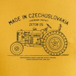 Bushman Pánské tričko Legend Zetor 25, žluté M