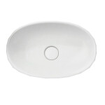 Umyvadlo na desku SAT Meda 56x37 cm bez otvoru pro baterii SATME5637 SATME5637