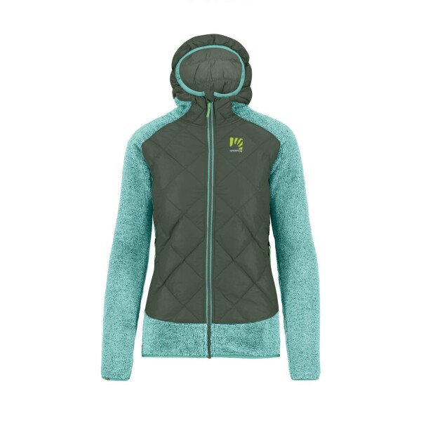 Dámská bunda KARPOS W Marmarole Jacket, Thyme/Aqua Sky velikost: XL