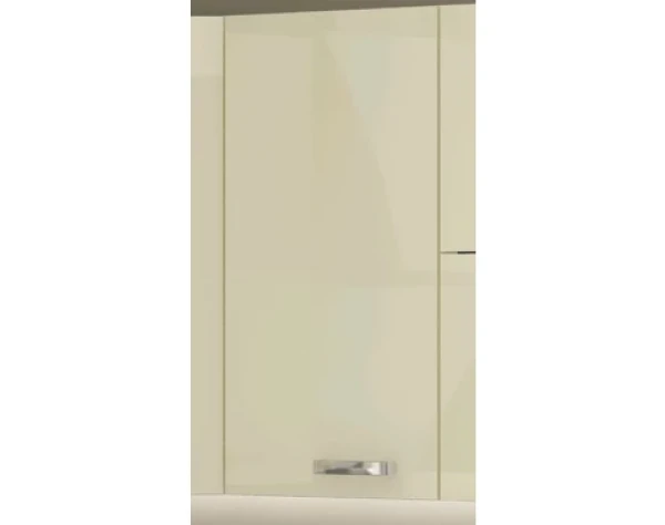Horní kuchyňská skříňka Karmen 30G, 30 cm, světle šedá/krémová
