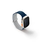 UNIQ Revix Evo Reversible Magnetic řemínek pro Apple Watch 49 45 44 42 mm - ROYAL BLUE (modrá šedá) (8886463688267)