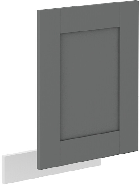 Dvířka na vestavnou myčku nádobí Luna ZM 570x446 Barva korpusu: Bílá, Barva dvířek: Dust Grey