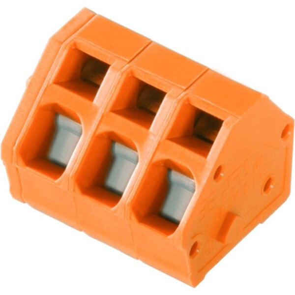 Weidmüller 1913960000 pružinová svorkovnice 2.5 mm² Pólů 4 oranžová 100 ks