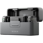 DJI Mic 2 (2 TX + 1 RX + Charging Case) černá / Bezdrátový mikrofon / 2 vysílače 1 přijímač nabíjecí pouzdro (CP.RN.00000318.03)