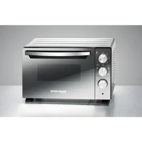 Rommelsbacher BGS 1400 stříbrno-černá / Mini trouba / 22 l / 1380 W / horní, spodní a ventilátorový ohřev (BGS 1400)