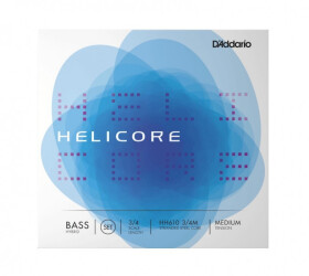 D´Addario Orchestral HH613 3/4M Helicore Hybrid Bass - Single A String - 3/4 Medium Tension