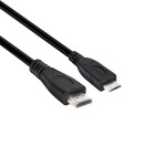 Club3D HDMI kabel Zástrčka HDMI Mini-C, Zástrčka HDMI-A 1.00 m černá CAC-1350 HDMI kabel