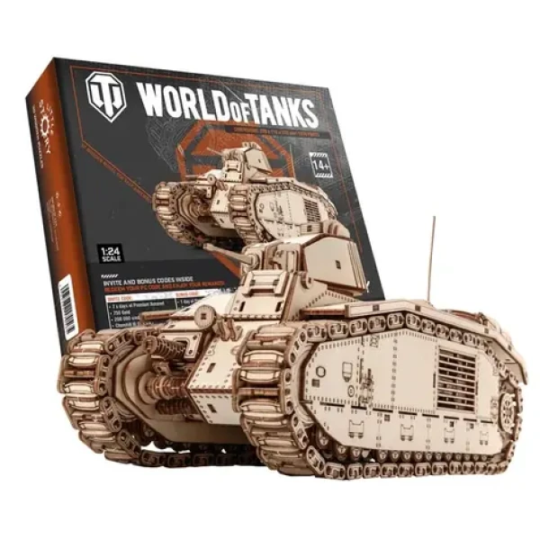 Little Story 3D dřevěná skládačka World of Tanks Char B1