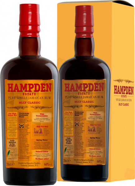 Hampden Estate HLCF Classic Overproof 60% 0,7 l (karton)