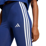 Dámské legíny adidas Essentials 3-Stripes Cotton tmavě modré JE0067 xs
