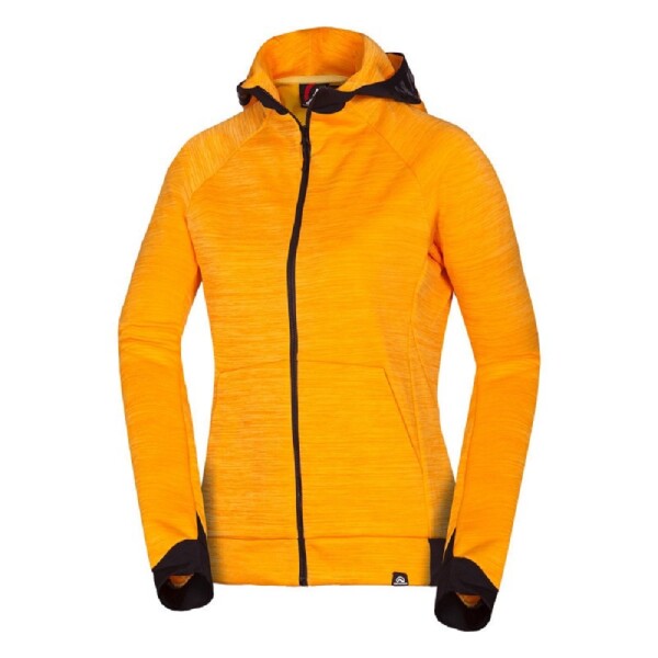 Mikina FELICIA MI-4794OR dámská yellowmelange NORTHFINDER 2XL yellowmelange