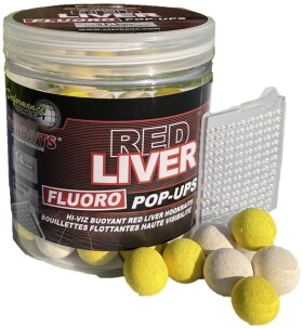 Starbaits Plovoucí boilies Pop Up Bright Red Liver 50g - 14mm,Starbaits Plovoucí boilies Pop Up Bright Red Liver 50g - 14mm