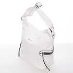 Trendová kabelka přes rameno Delami Kendal, bílá